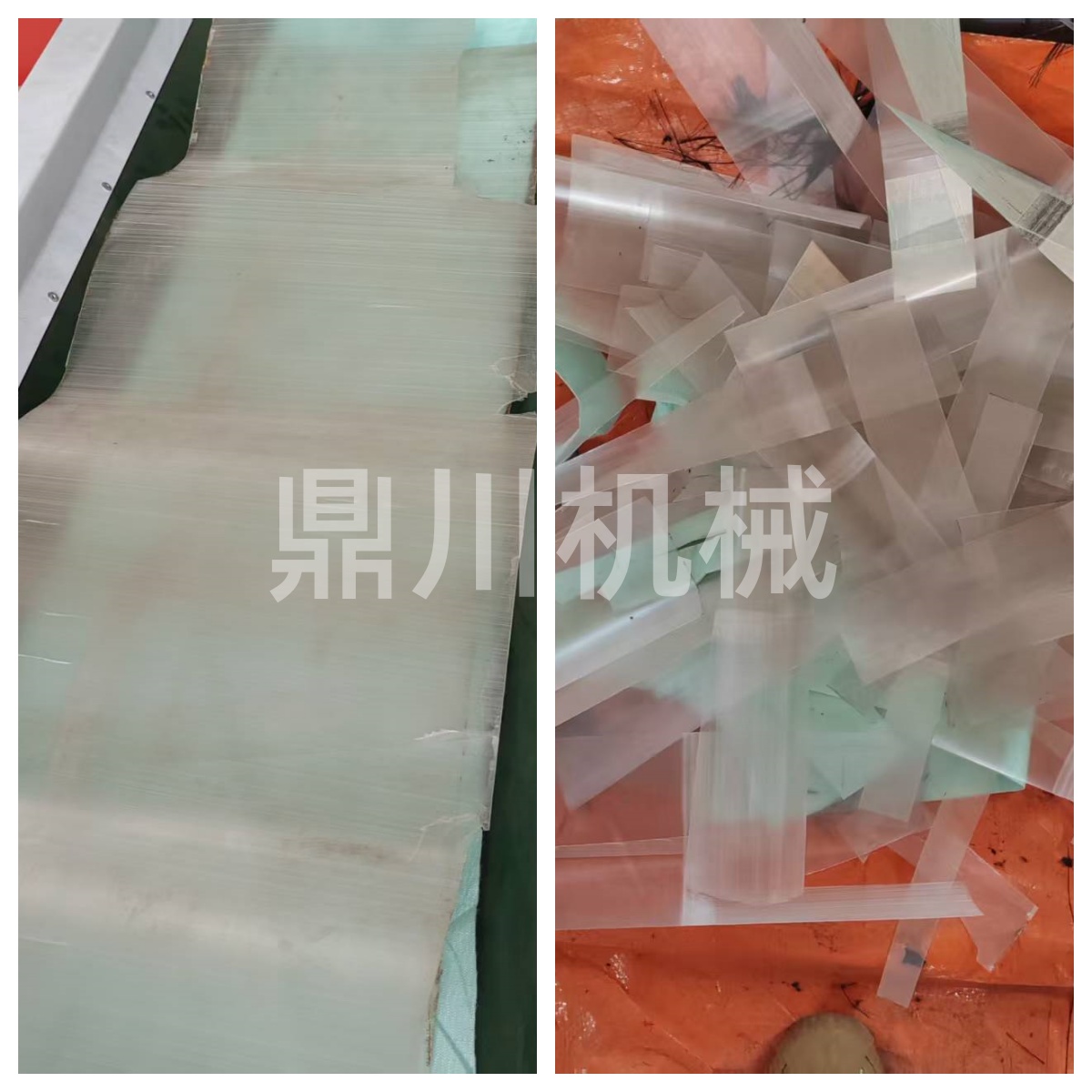 pvc塑料切割對比