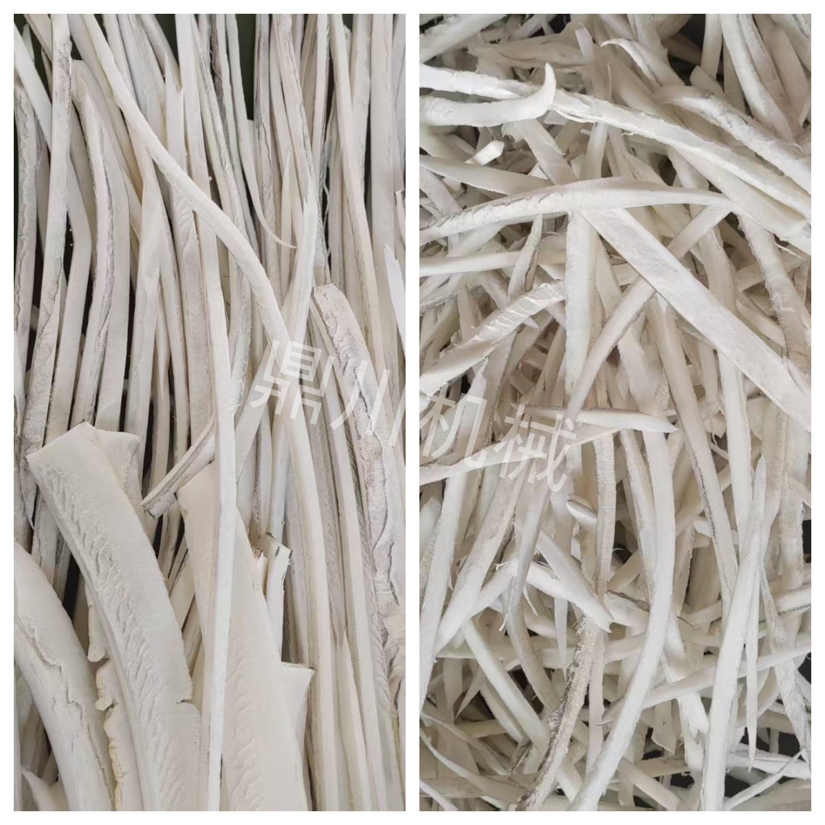 紙漿板切條對比