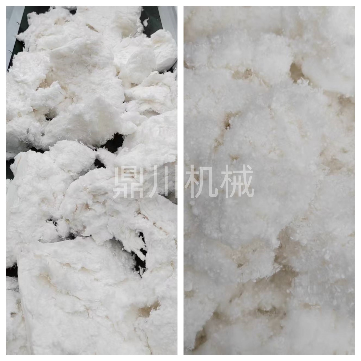 海綿粉碎效果對比圖