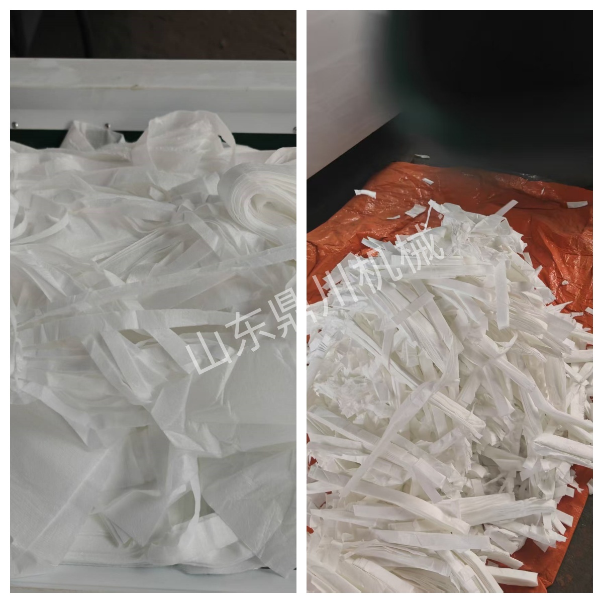 衛(wèi)生紙切斷效果對比