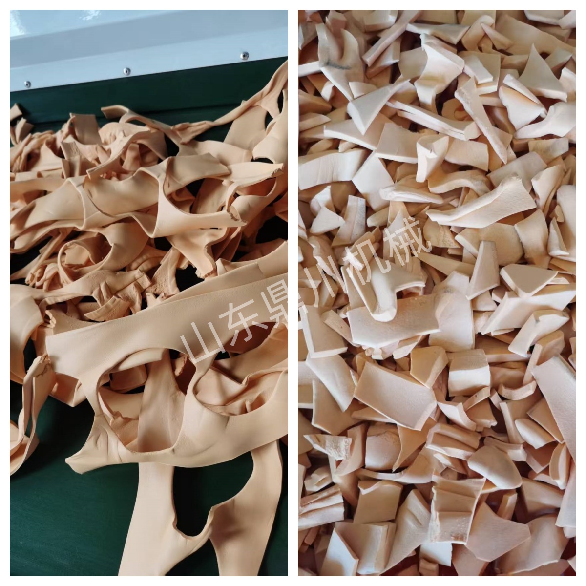 海綿切粒效果對比